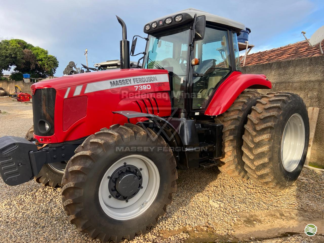 TRATOR MASSEY FERGUSON MF 7390 Tração 4x4 Redemaq - Massey PATOS DE MINAS MINAS GERAIS MG